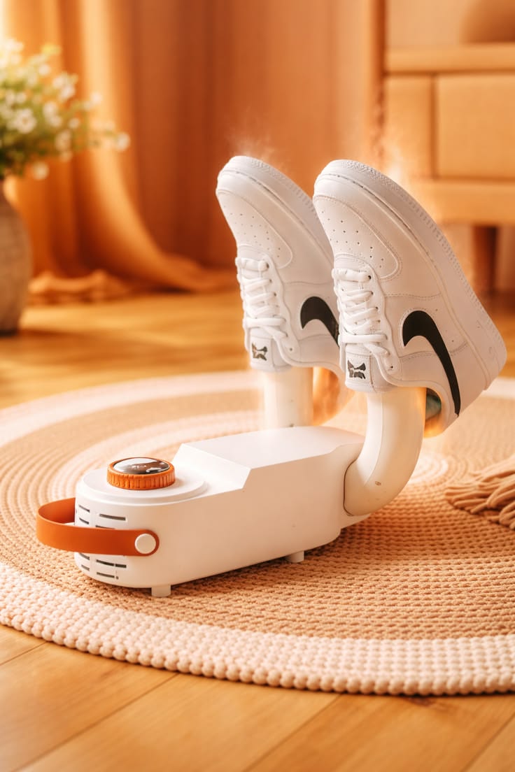 Portable Electric Shoe Dryer & Deodorizer | Fast Drying Shoe Warmer for Sneakers, Boots & Sports Shoes